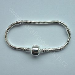 Náramek pro korálky - na zacvaknutí - 16 cm
