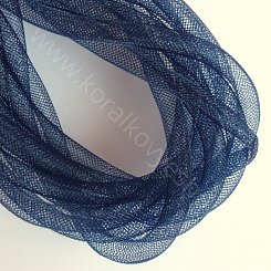 Korálková punčoška - 8 mm - tmavě modrá