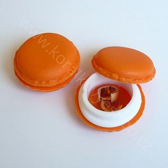 Makronky krabička - oranžová