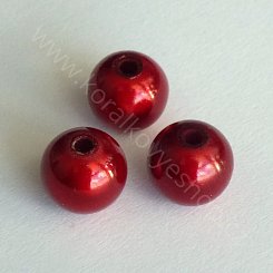 Akrylová kulička - 10 mm - červená