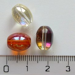 Skleněný ovál - 11 mm