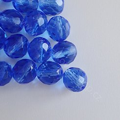Broušený 10 mm - modrá