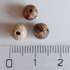 Jaspis obrázkový - 6 mm