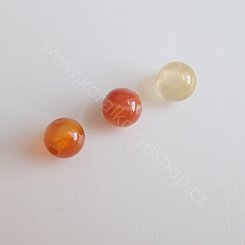 Achát oranžový - 6 mm