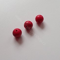 Howlit červený - 6 mm