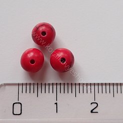 Howlit červený - 6 mm