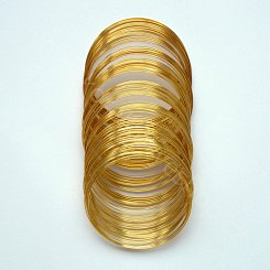 Paměťový drát - 60 mm - zlatá