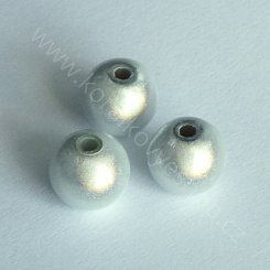 Akrylová kulička - 10 mm - bílá