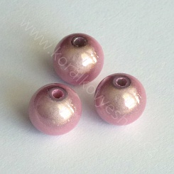 Akrylová kulička - 10 mm - světle růžová