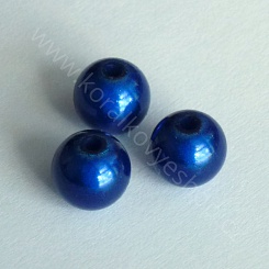 Akrylová kulička - 10 mm - modrá