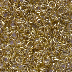 Kroužek - zlatý - 4 mm