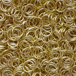 Kroužek - zlatý - 7 mm