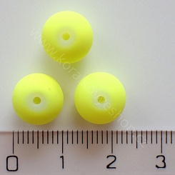 Neonové kulaté - 10 mm - žlutá