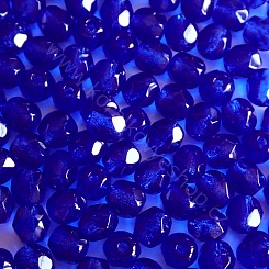 Broušený 4 mm - tmavě modrá